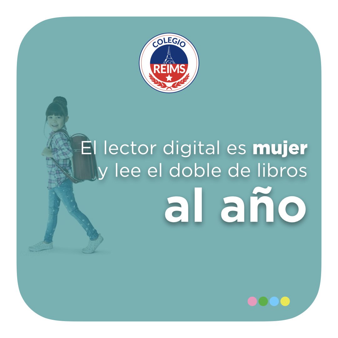 ReimsOficial's tweet photo. #DatoReims - Sabías que... en el mundo digital la lectura juega un papel muy importante, arrojando cifras realmente interesantes.
Los lectores digitales suelen ser en su mayoría mujeres y leen el doble de lo que leían en versiones impresas! #ReimsIsReading 📚 https://t.co/TQeai7gKd5