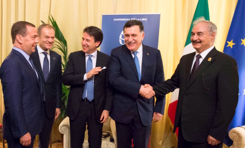 AffInt's tweet photo. 🇱🇾🇮🇹#ForLibyaWithLibya: l’Italia a Palermo ha fatto ciò che doveva (e voleva), uscendo dignitosamente bene dal Vertice.
Però è stato anche un risiko: se tutto fallisse, difficilmente si offrirebbe a Roma una seconda possibilità, scrive Mario Arpino.
👉 https://t.co/fItIyBnoAB https://t.co/dkvUcBWYKL