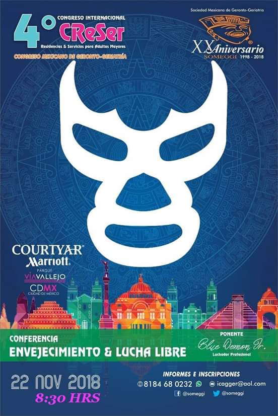 someggi's tweet photo. Conferencia de Apertura ENVEJECIMIENTO &amp; LUCHA LIBRE https://t.co/JExNZM8urk