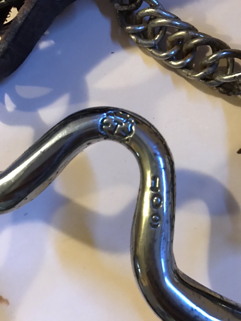 Carlson1977N's tweet photo. Got this bit from a friend in Fort Worth,TX. Anyone know the maker? https://t.co/wgYaoIYteL