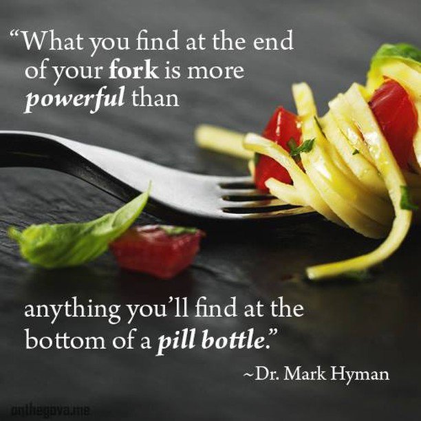 What you put into your body effects your overall health. The food you eat contains the nutrients that your body needs to support and repair itself. 
#IHMatters #drmarkhyman #healthyliving#FunctionalLiving