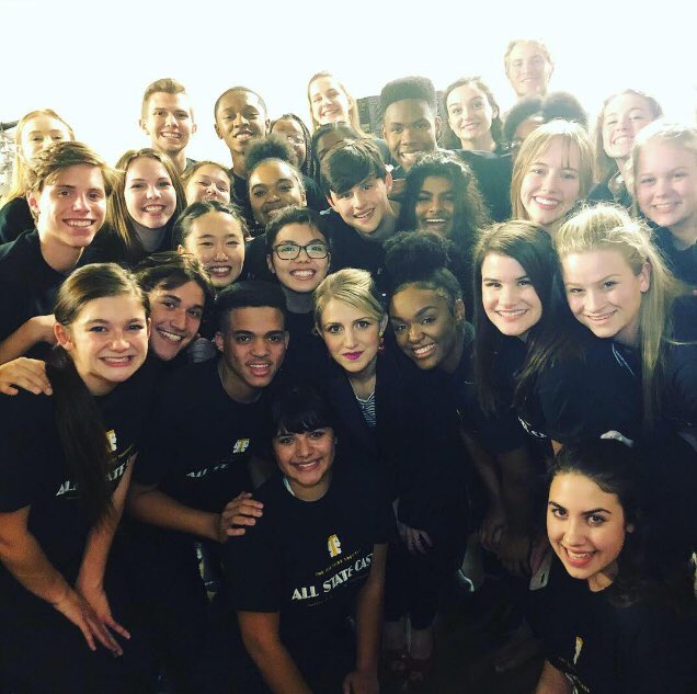 lizbethram2's tweet photo. Getting to perform alongside these wonderful All Sate Cast members and the INCREDIBLE @TheAAshford was one of the best experiences of my life! 😆 Thank you so much @adamsdavyagency for this amazing opportunity!! #TTSF18 https://t.co/qZvBHi4yxP
