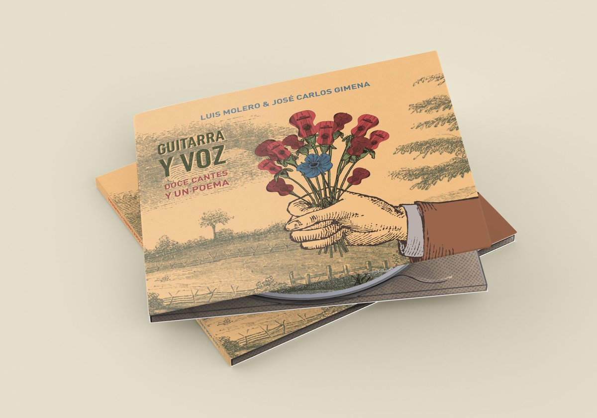 printalias's tweet photo. Trabajo de diseño y producción gráfica del cd "Doce cantes y un poema" de Luis Molero y José Carlos Gimena #música #diseño #PrintaliasCórdoba #cordobaesp https://t.co/klP1C33oTW