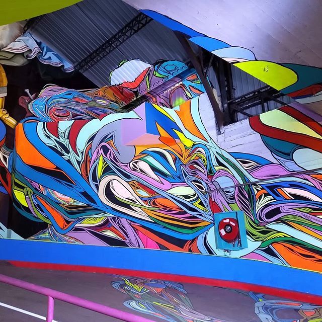 chilledoutco's tweet photo. @jlm6900 #immersive #mural for @strokar_inside #brussels #belgium 
#urbanart #streetart #jlm6900 #jeanlucmoerman #moerman #colorful #flash #abstract #floor #ceiling #lines #painting #strokar #strokarinside #bruxelles #immersiveart #immersion https://t.co/lzFVMWBcir https://t.co/SEgyoL4Vpn