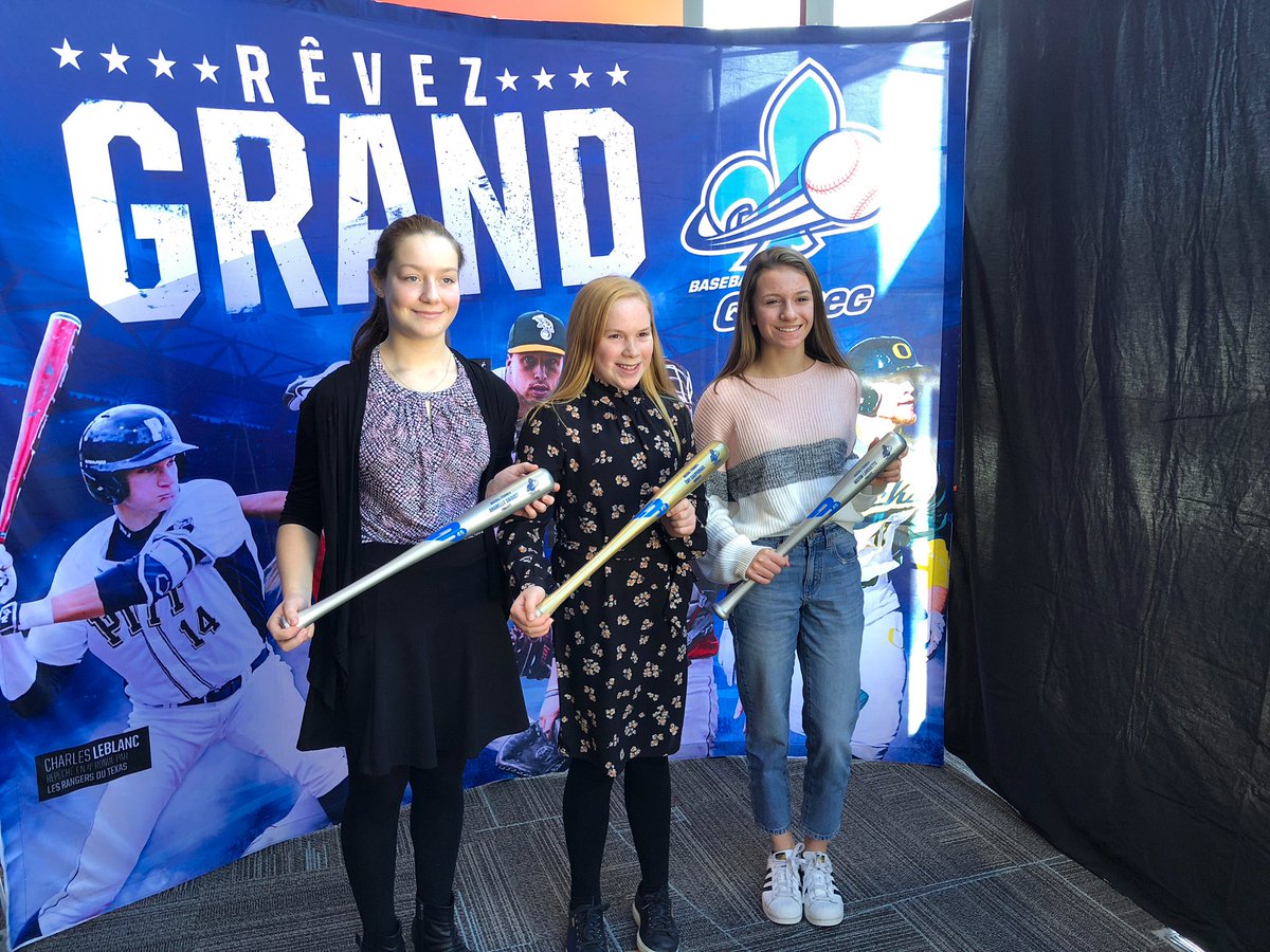 baseballquebec's tweet photo. Baseball féminin B #AssisesBQ
Gagnante: Émy Dauphinais (Mauricie)
Finalistes: Anabelle Daoust (Lac St-Louis) & Maxim Lanouette (Laurentides) https://t.co/XEgH3YGtBv