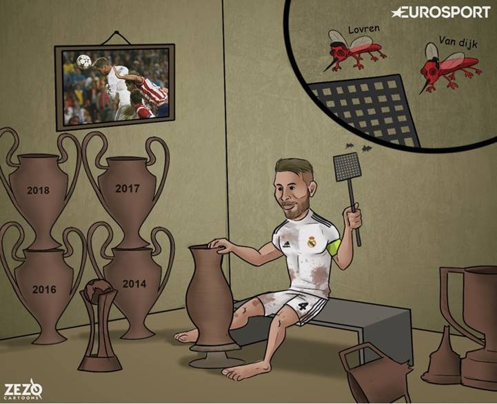 ZEZO_CARTOONS's tweet image. We're not too sure Sergio Ramos is too bothered about the criticism he's received from the Liverpool defender

نحن لسنا متاكدين من ان راموس منزعج من انتقادات مدافعي ليفربول 

Cartoon : @Eurosport_UK