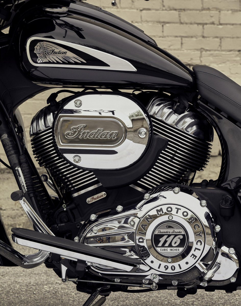 indianmotocycle's tweet photo. A lot more than just good looks.

The Big Bore 116 Kit - 20% more horsepower and 15% more torque.

https://t.co/OP3eK1zyYT

#indianmotorcycle #ChieftainLimited https://t.co/saWh2kOg4M