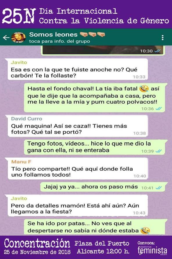JessicaFillol's tweet photo. Los carteles de la Plataforma Feminista de Alicante con motivo del día internacional contra la violencia de género son una de las mejores campañas que he visto en mucho tiempo. https://t.co/SRcusoxirL