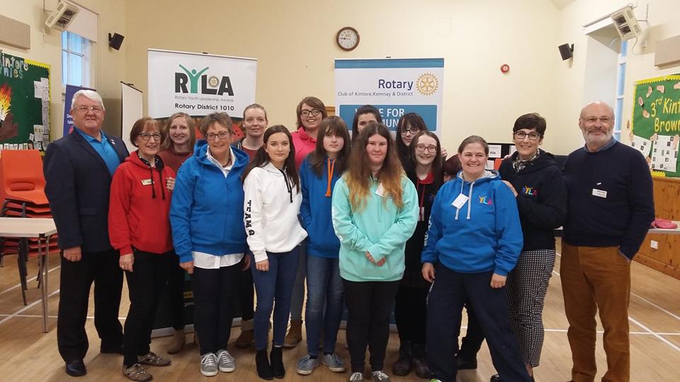 MeldrumRotary's tweet photo. A l get together of previous years RYLA girl candidates took place this weekend.This event was planned &amp; organised by Kintore &amp; Kemnay Rotary Club &amp; 4 of our Oldmeldrum Club members went along to help on the day. The participants were from all over @rotaryscotland #ryla #Rotary https://t.co/LKMdJclHY6