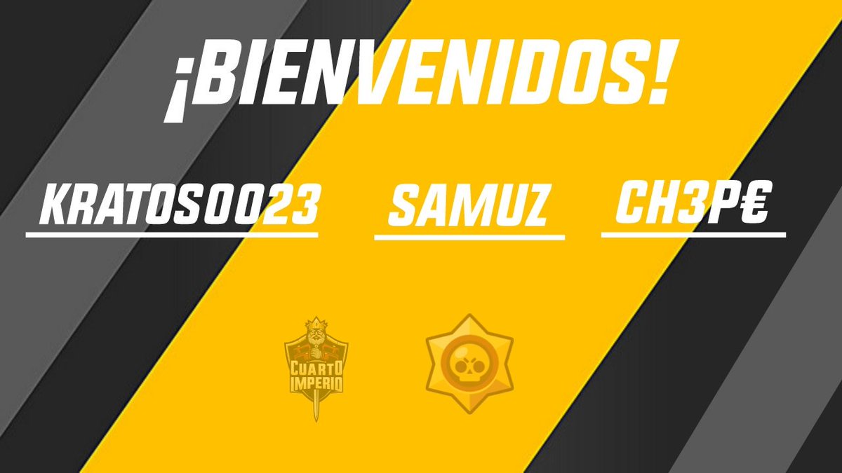 ¿Estais preparados?

🎉🎉Nosotros sí. 🎉🎉

Nos reforzamos no con 1 jugador si no con 3 jugadores que estan dando que hablar y vienen a formar un Roster impresionante de LATAM. 

🎮 @Kratos0023BS 
🎮 <a href="/SamuzMX/">Samu Sánchez</a>
🎮 <a href="/ChepeeBS/">Chepe 🅙</a>

      🏠 Bienvenidos🏠