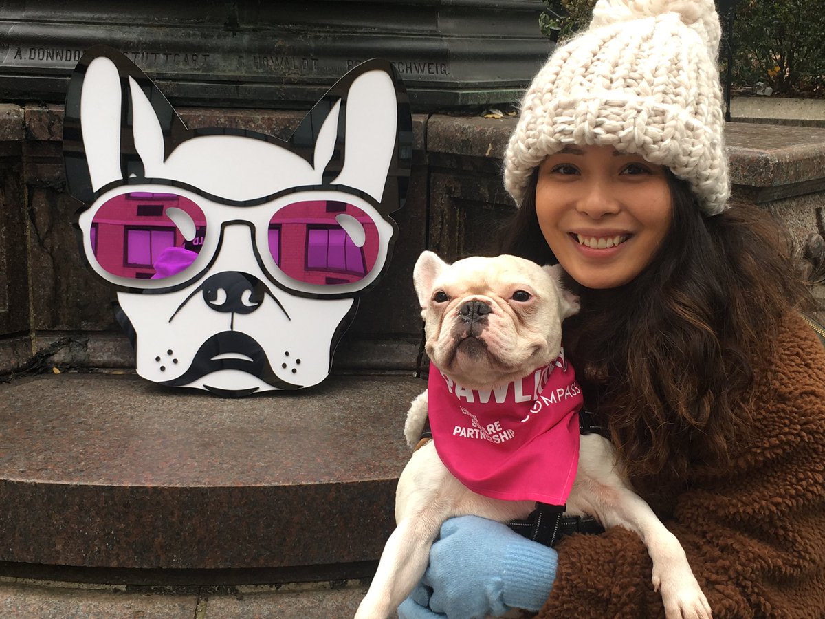 UnionSquareNY's tweet photo. Happy Pawlidays from Union Square! Join us and @Compass to shop the @UrbanspaceNYC holiday market. #USQHoliday #DogsofCompass https://t.co/CrAMSqxI46
