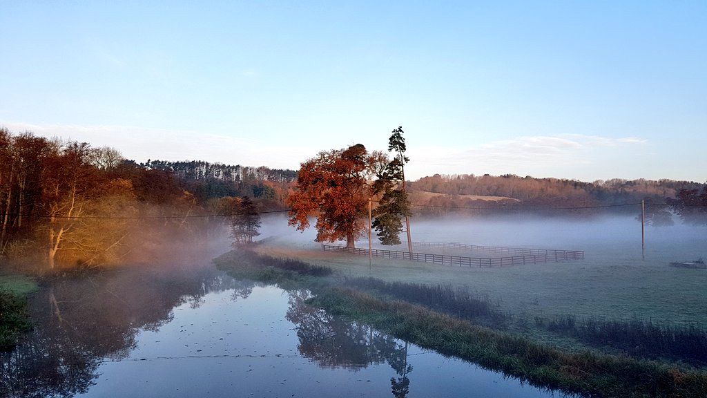 northyorkswx's tweet photo. A cold frosty start to day in #KirkhamAbbey this morning with a thin layer of radiation fog along the valley bottom.
@PhotoRichSmith @CliveRhymester @Alpacaperfect @StoneTroughInn @Hudsonweather @OwainWynEvans @kcrewders @JonMitchellITV @weathertrending @liamdutton @juliatetley https://t.co/Ypcg6FXUjF