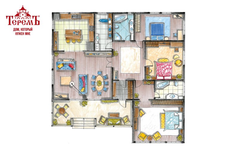 Проект дома песня терем