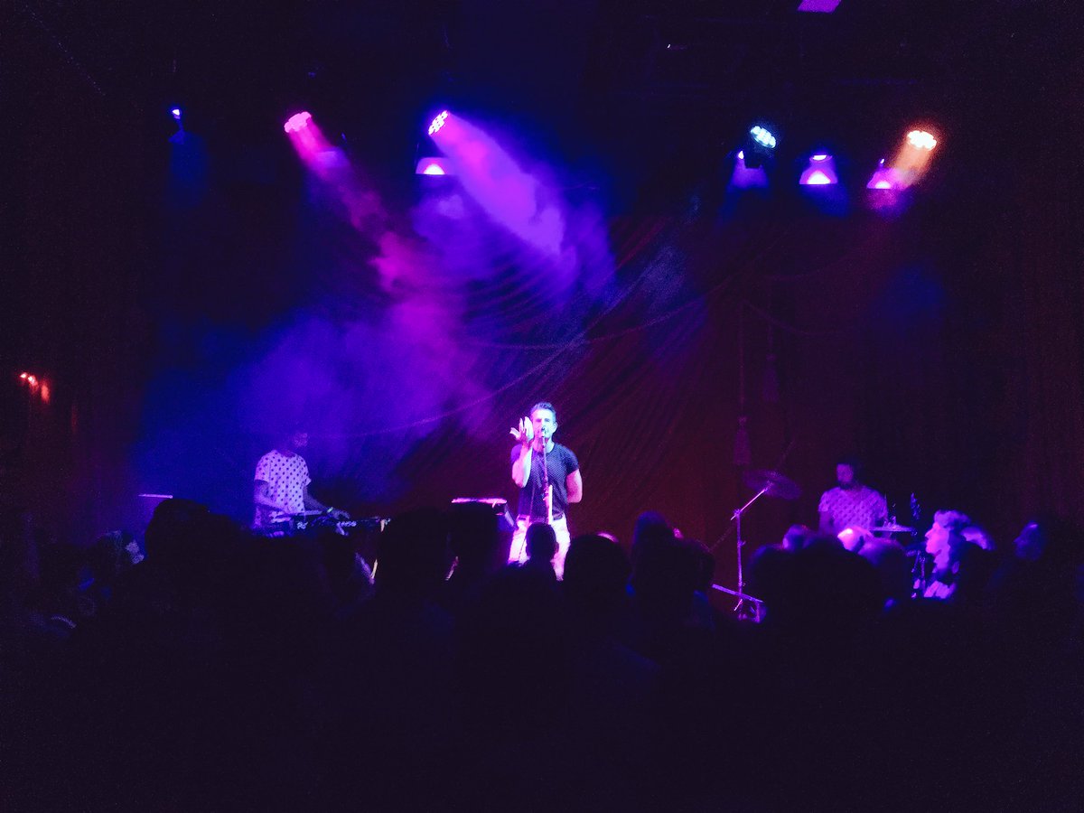 jameskleinmann's tweet photo. Was having far too much fun dancing last night at @brightlightx2 gig at @PublicHotels to take a decent photo! So talented, beautiful songs, gorgeous atmosphere & a genius tribute to @mariahcarey too!#justiceforglitter #ToughLove #brightlightx2 #newyork #gigs #lowereastside #nyc https://t.co/8KgY3dfq1X