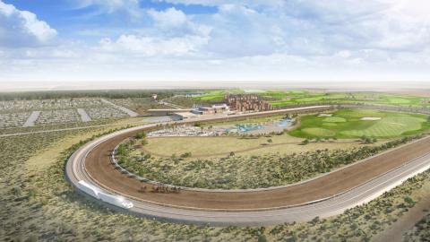 A Las Vegas-based casino executive wants to build a racetrack that features a moving grandstand that speeds alongside the horses as they circle the track nbcnews.to/2DKDhV2