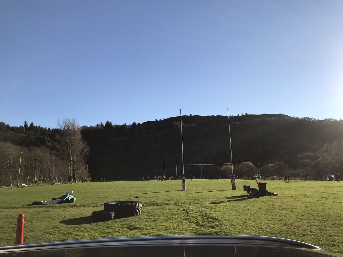 Good day to ref a Sunday, winner takes all, National 1 ladies decider at Oban. Ayr got the bonus point they needed in a 49-14 win and are champions.