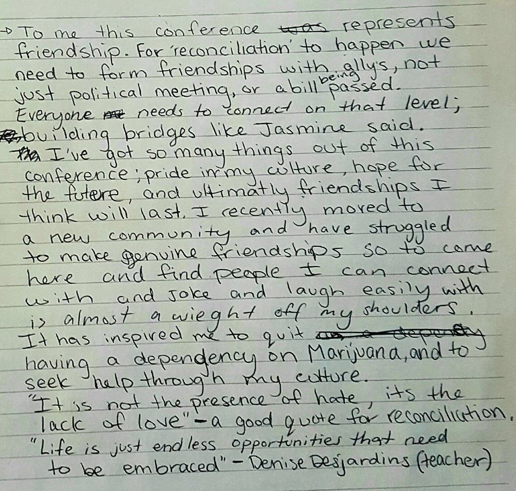 MaxFineDay's tweet photo. So, I cried on my flight this morning after reading a few testimonials from #CRE7thGathering. The constant travel, nonstop fundraising, and long hours are worth it; we’re changing lives. 

The kids are going to be alright. Read for yourself:

#Indigenous #reconciliation #yxe https://t.co/R2BckJzd6v