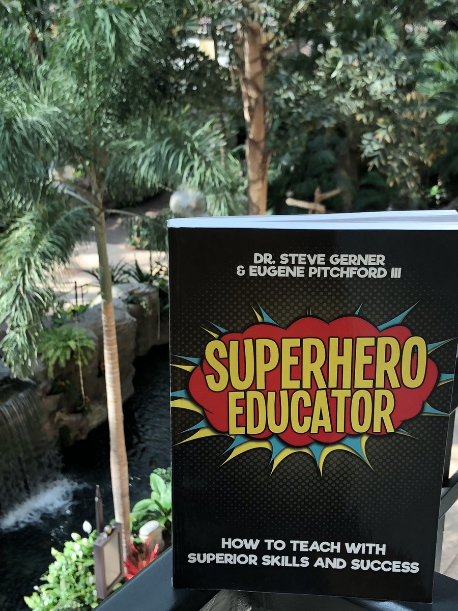 superheroedu's tweet image. Behind the scenes views before presenting nationally at the #AMLE2018 conference.