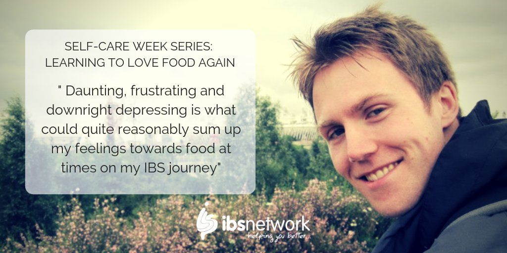 IBSnetwork's tweet photo. Once your symptoms are under control, your relationship with food may need a bit of patching up! Matt rounds off #selfcareweek with a post on learning to love food again: https://t.co/27VM3ycyOw #selfcareforlife #IBS #IBSupport https://t.co/5IvpFWQF3R