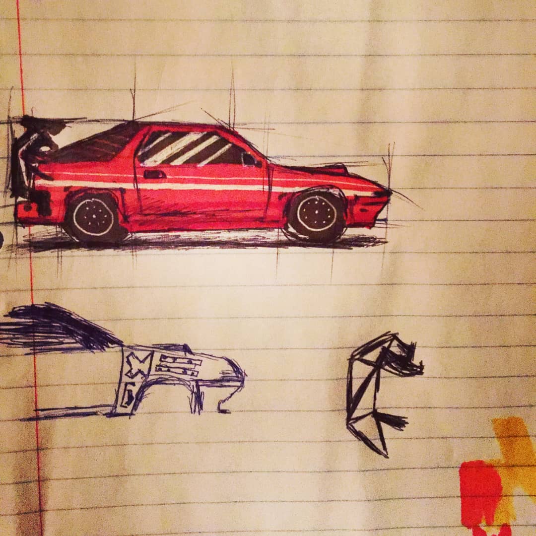 Numbdarkjedi66's tweet image. When you trying to make a dope race car, but you cant draw 😂😂😂 Early days! When I first got the 7. #rx7fc #rotarylife #wankelengine #wankelrotary #turbo #starwars ##fcrx7 #rx7club #13brotary #bigspoiler