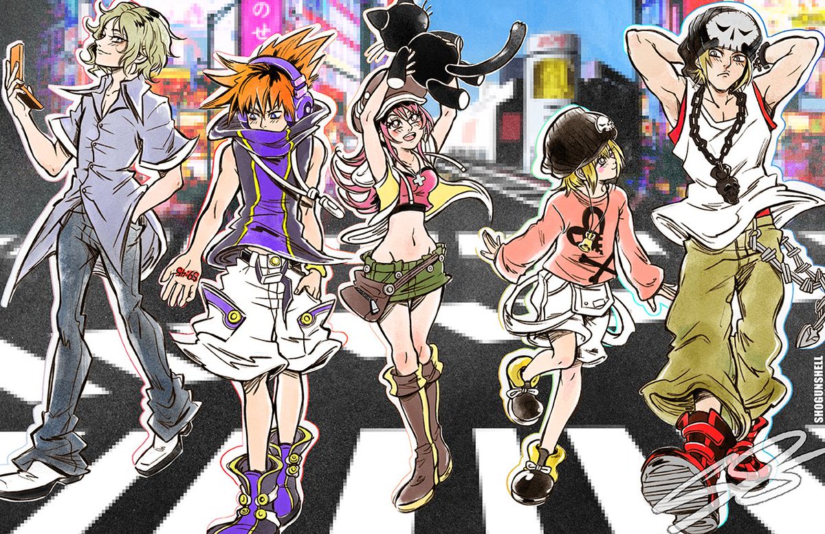 The World Ends With You fanart. pic.twitter.com/J8jhR2Ev9B. 