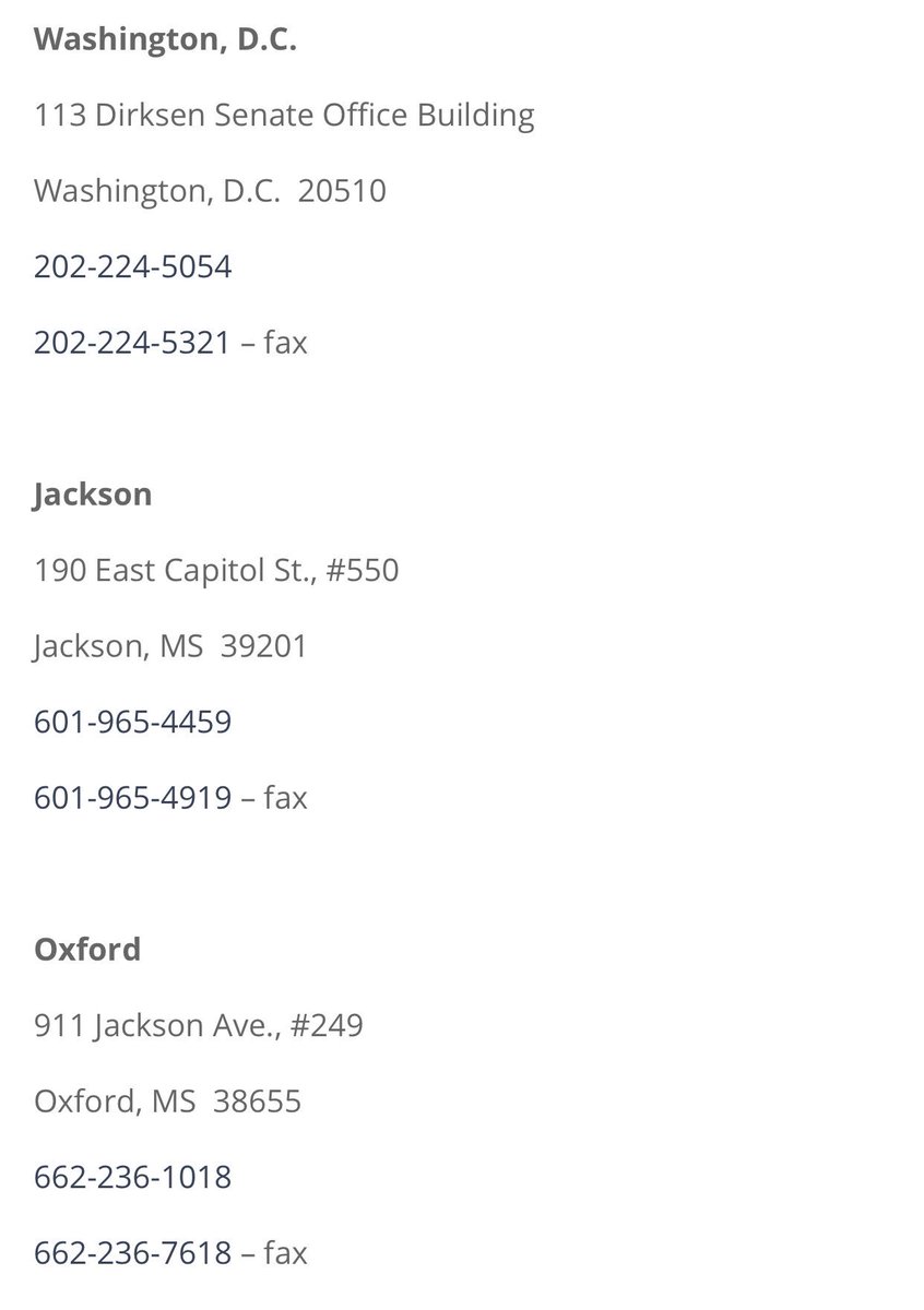 Suttoncrawford's tweet photo. Hey everyone! Here is @cindyhydesmith contact info. Senator from Mississippi who joked about lynching + said that suppressing young and liberal voters would be 👍🏼. Give her office’s a call! Be friendly and polite + let her know that her intolerance and ignorance is disgusting! https://t.co/vmEWHf62oH