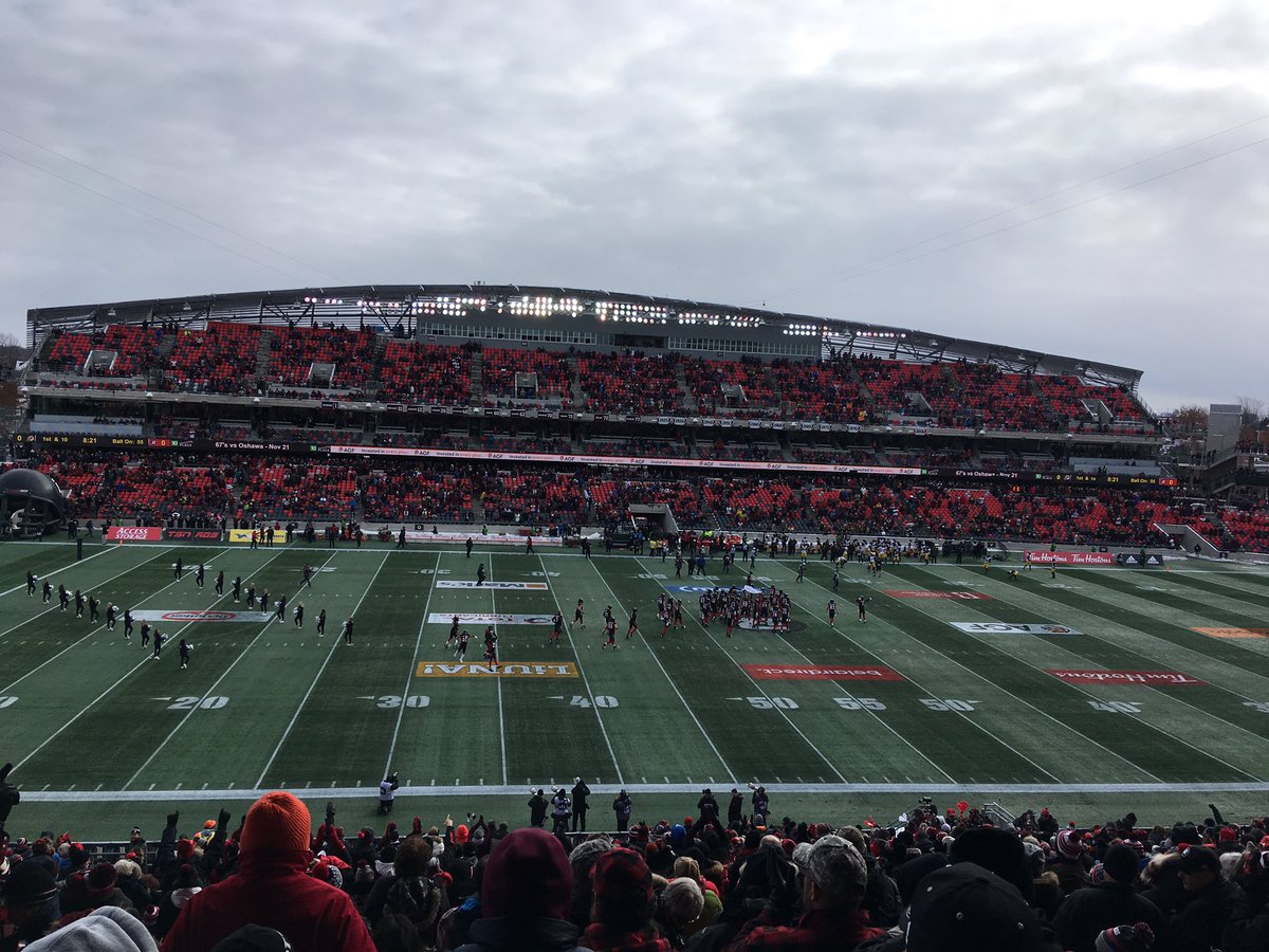 1pm Sunday is finally here. #RedBlacks #easternfinal