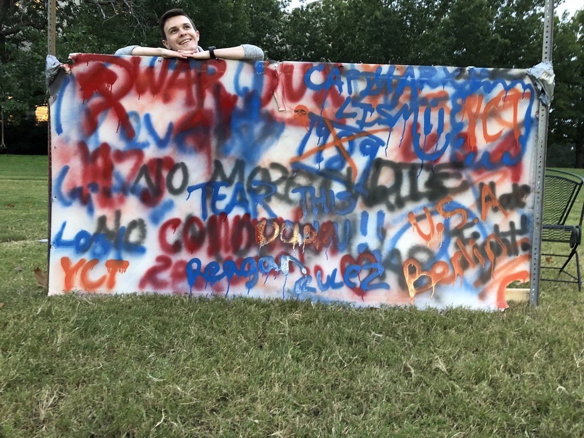 YCT_At_Wesleyan's tweet photo. Part of our Freedom week events! We had lots of fun and we thank everyone for their participation! https://t.co/Uzmh8JRf1Z