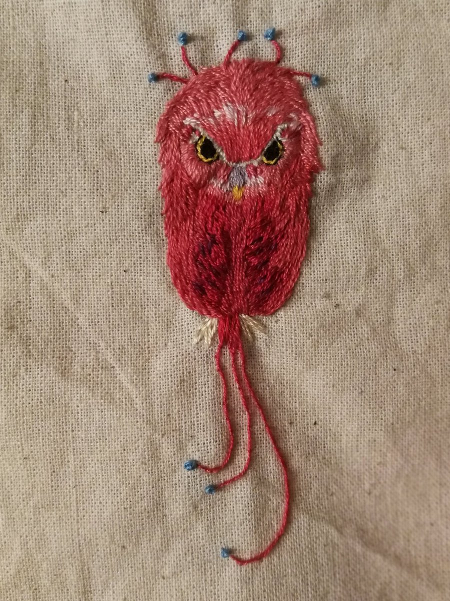 Manaya2005's tweet photo. Week 4 of my #fantasticfans art #FantasticBeasts #AnimauxFantastiques #WandsReady
Made a #fwooper ! 😊 https://t.co/ZZruIxIMGM