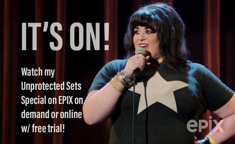 BeckyFromAlaska's tweet photo. I’m SO happy with how my @unprotectedsets special turned out! Have you seen it? Please RT! If not, YOU’VE GOT TO SEE IT. I’ve never been so proud of anything in my life. 😍 It’s on @EPIXHD on demand or watch online w/ free trial (no credit card required!): https://t.co/07Jrc8BBzP https://t.co/WLCwJ1he1z