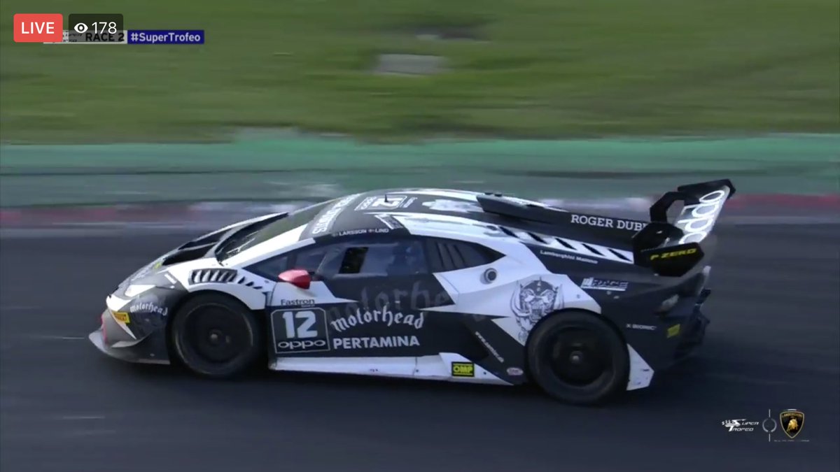 svebergs's tweet photo. Motörhead 4 LIFE How 2 Create a Legend!!
Huge Congrats  2 Simon Larsson &amp; Dennis Lind 
P1 Today’s Race Lamborghini Super Trofeo World Final 2018!!
#Lamborghini #LamborghiniSuperTrofeo #LamborghiniSquadraCorse #Motörhead #Lemmy #MikkeyDee #PhilCampbell
https://t.co/9lsuYiZTDP 🎩®️ https://t.co/tJdMbA9ET4