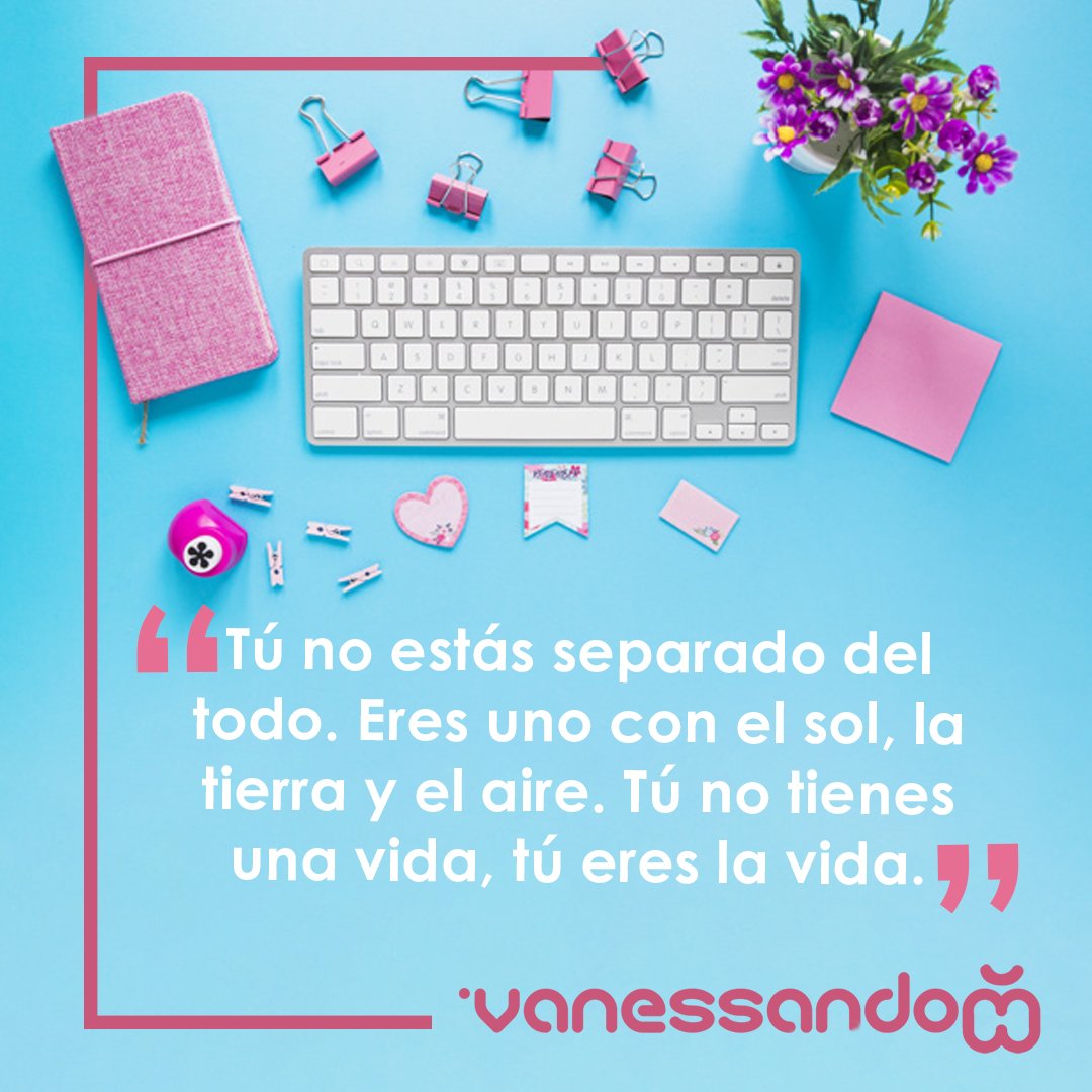 vanessaandom's tweet photo. ¿Logras sentir el significado profundo de estas palabras? ¿Qué es lo primero que te hace pensar esta frase? Cuéntame https://t.co/DsFnrSE6Tr
.
.
#Felicidad #Amor #Exito #Logros #Coaching #AmorVerdadero #Vida #Paz #Alegria #Salud #Feliz #VanessaAndOm https://t.co/j75sGRUU3s