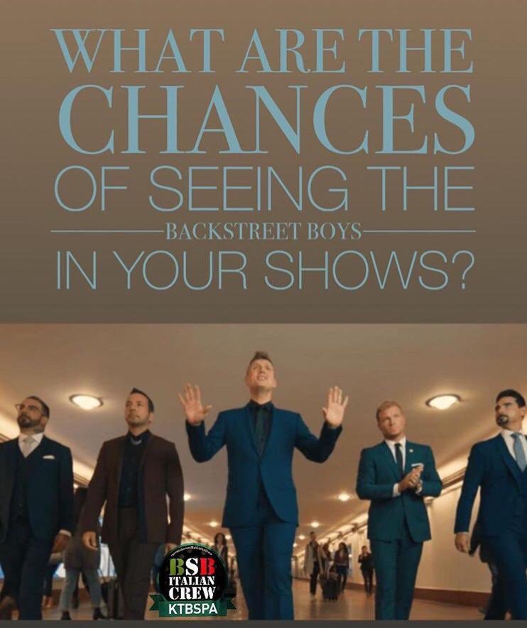 Oo_Shanti_oO's tweet photo. Sappiamo che in fondo lo desideri quanto noi!!! @alecattelan magari li facciamo incontrare con @THEREALGUE πππ sarebbe epico!!!
@backstreetboys @nickcarter @aj_mclean @kevinrichardson @howied @brian_littrell @radiodeejay @EPCCattelan
#epcc #radiodeejay #promo #bsbpromo https://t.co/RO3UsXIoVG