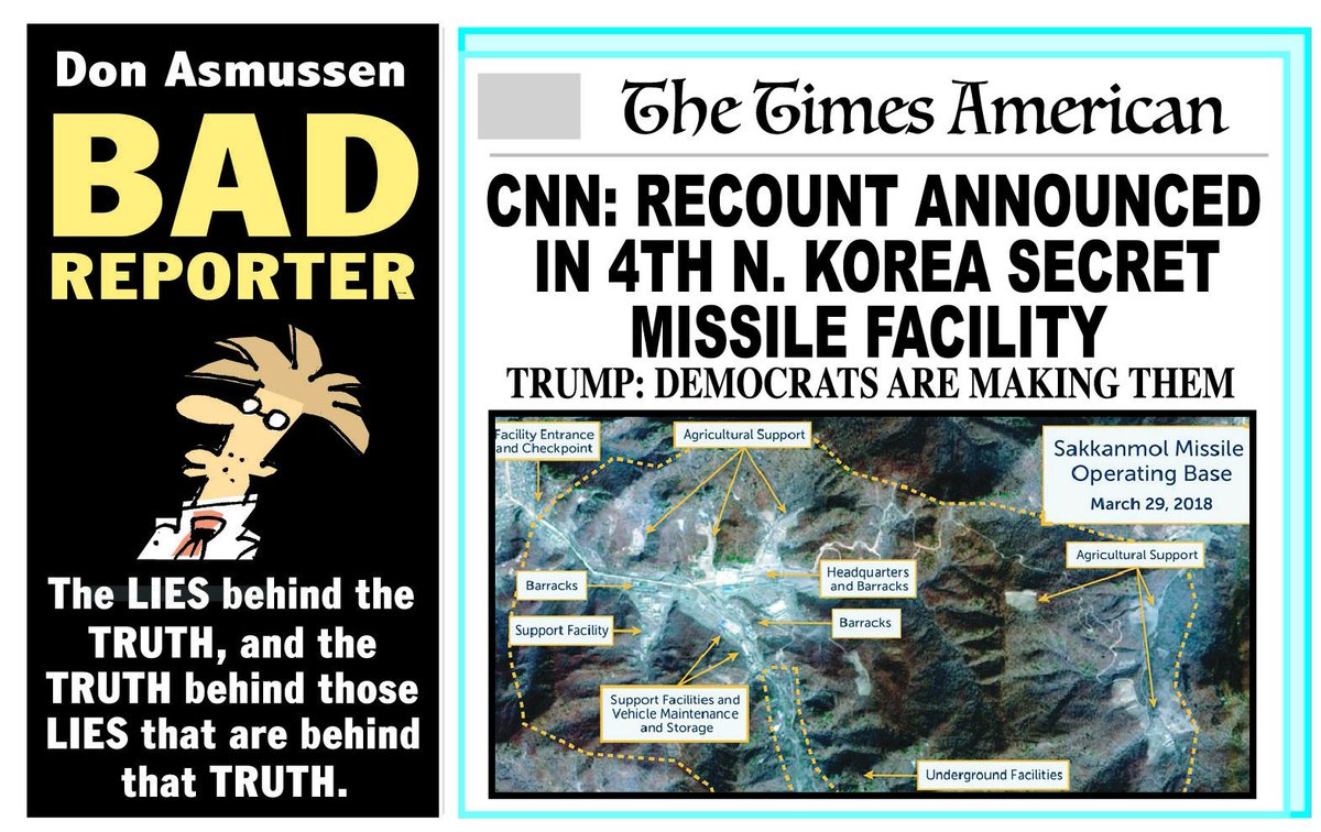don_asmussen's tweet photo. RECOUNT 2 at https://t.co/KuQg6fsktp
#Recount
#Recount2018
#NorthKorea
#NorthKoreaMissileSites https://t.co/EAxhmjg9Ml