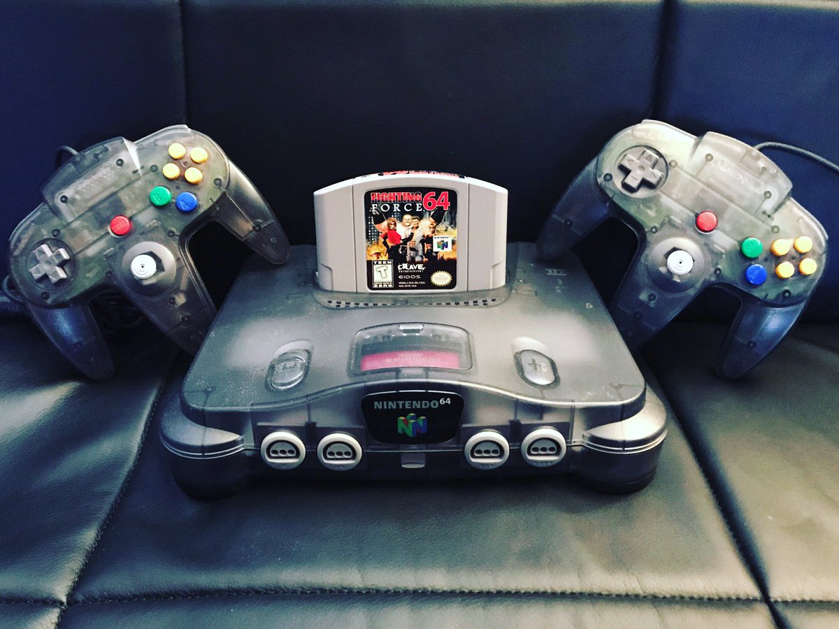 Here is my 7th entry! My buddy @the_nerd_den decided to create #thankful4gaming . The goal is to post a game you are thankful for each day in November! I am thankful for #fightingforce64 for #n64 . I used to play this with friends all the time! #nintendo #gameroom #collection