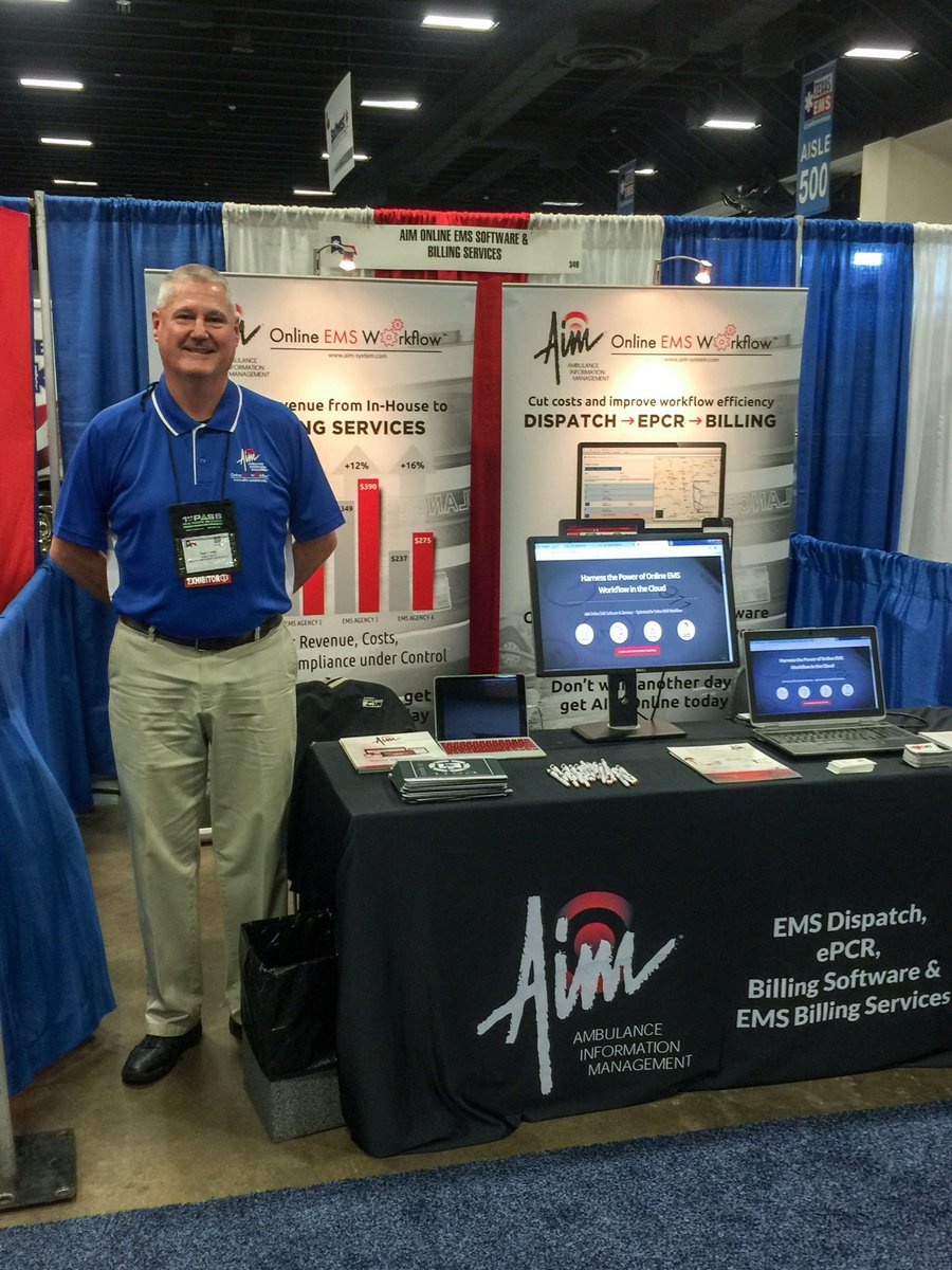 aim_software's tweet photo. We
in Texas and ready to talk “turkey” about EMS Billing!
TX EMS CONFERENCE 2018!
#TXEMSconference #TexasEMS #TexasEMSConference2018 #EMSWorkFlow https://t.co/TBLnnn6aue