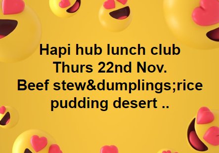 DaveApp's tweet photo. This Thursday at Orford hub, festival ave #warrington come and make new friends and support your #community @AmesHub https://t.co/P4tCJSB1Wb
