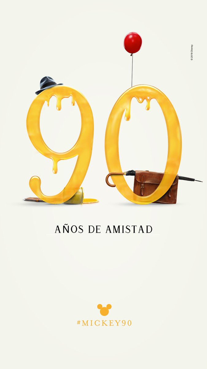 DisneyStudiosLA's tweet photo. ¡Hoy es su día! Celebramos el aniversario de Mickey Mouse. ¡#FelizCumpleMickey! 🎂 #Mickey90 https://t.co/BkLOacE5qk