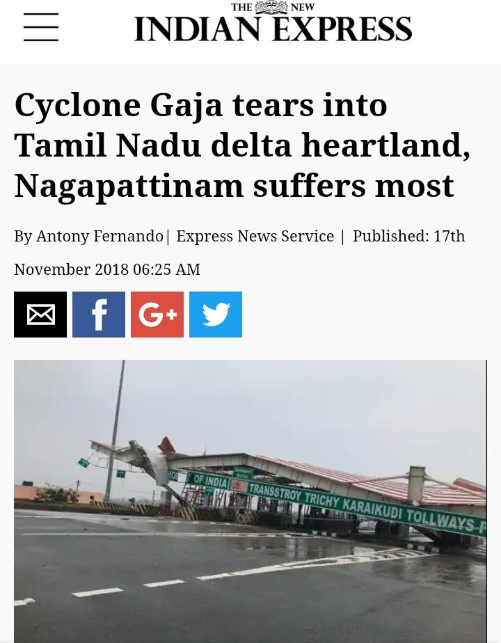 SirJadeja's tweet photo. Delta Region Of Tamil Nadu Severely Destroyed By Cyclone Gaja. Coconut Trees, Banana Trees, Farmers' Crops, Electricity Poles, Mobile Towers, Mobile Tower Antennae Everything Uprooted. Huts, Shelters Destroyed.

No Visit By Politicians, No Media Coverage.  #WeNeedToStandWithDelta https://t.co/uZ0JLvorQU