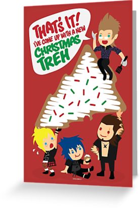 Now is THE time to order your CHRISTMAS TREHS if you want to celebrate the holidays as early as I do!
THAT'S IT!: redbubble.com/people/azreali…
#jessjagmindesigns #FFXV #FF15