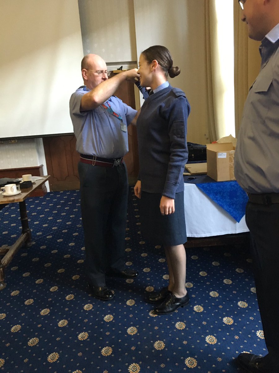 WO_Roberts's tweet photo. Very proud husband. Congrats @RuthRoberts2016 @ComdtAC https://t.co/6sIryYwBH4