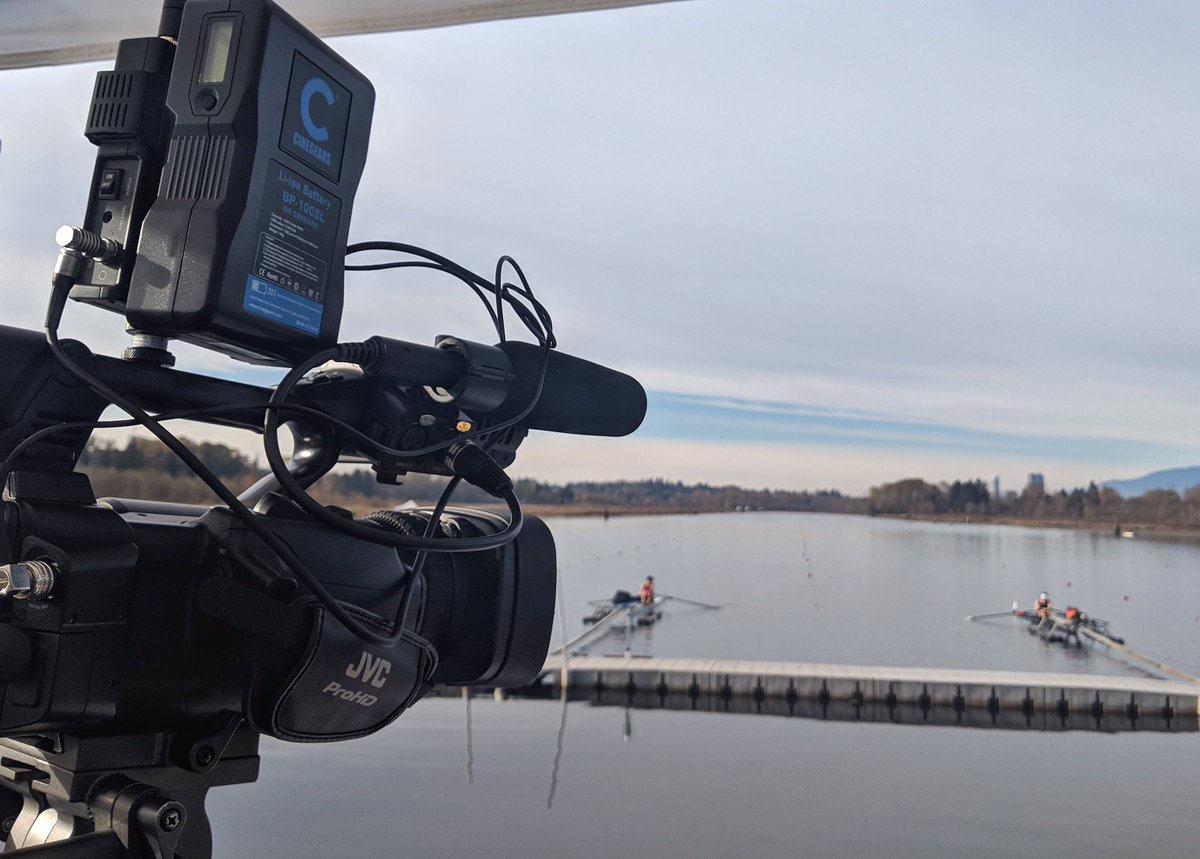 WatchPodiumTV's tweet photo. It’s been one week since our team produced coverage of the @rowingcanada National Championships, airing live on @cbcsports! Thanks to the entire crew along with @Cinegears / @DJIGlobal / @JVCCanada for helping it all come together! #bts #broadcast https://t.co/JLm2k10aRN