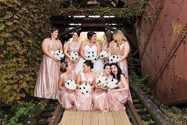 HeatherDPhotog's tweet photo. Bridal party fun! #wedding #weddingphotography #weddingphoto #clevelandwedding #weddingseason #weddingsinohio #weddingsincle #clevelandweddingphotographer #love #shotwithlove #photographyislife #theknot #weddingwire #weddingdress #fallwedding #pinkandblu… https://t.co/74ObO0PiTH https://t.co/m2mc7ObRO1