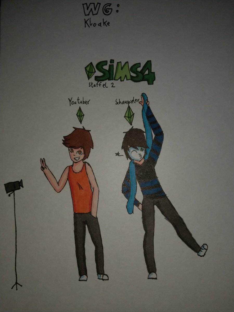 DemonDesi04's tweet photo. #Draw #drawing #Sims4 #Sims4Staffel2 @GermanLetsPlay @Paluten #GermanLetsPlay #GLP #Paluten #Kürbistumor #GLPalle #Kottbrüder https://t.co/JD1He6p3aM