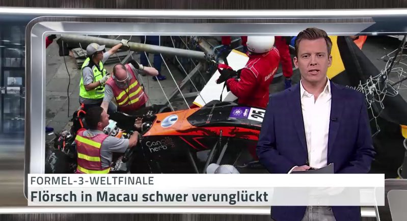 reporterklein's tweet photo. Gute Besserung ⁦@SophiaFloersch⁩ ⁦@fiaf3europe⁩ #MacauF3 ⁦@ntvde⁩ https://t.co/WixUsvxHOS