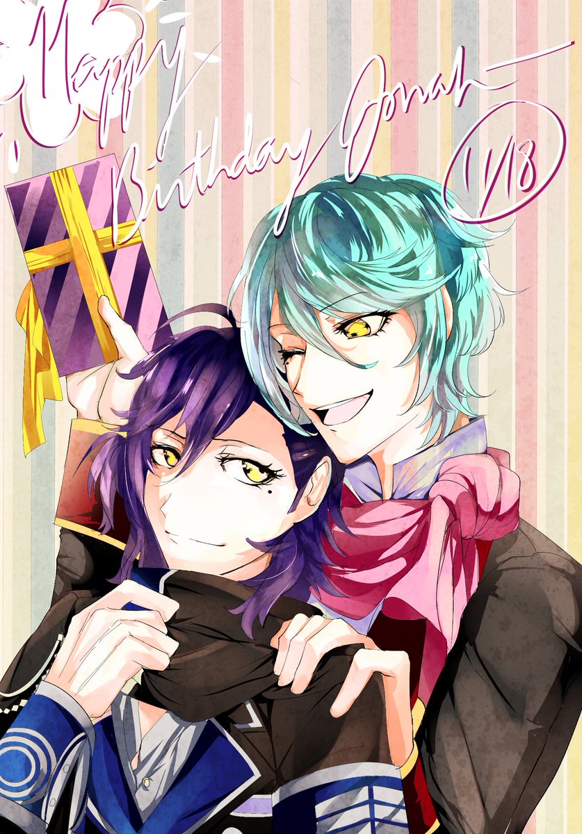 SaeryuArt's tweet photo. Happy birthday Jonah!! Luka pls love your brother if only for this one day of the year lel. #ikerev #ikemenrevolution #otomegame #cybirdikemenseries #cybird #ikerevjonah #ikerevluka #jonahclemence #saeryuart #otome #animeartist #animeart #ikerevfanart https://t.co/7goUxAkyvF