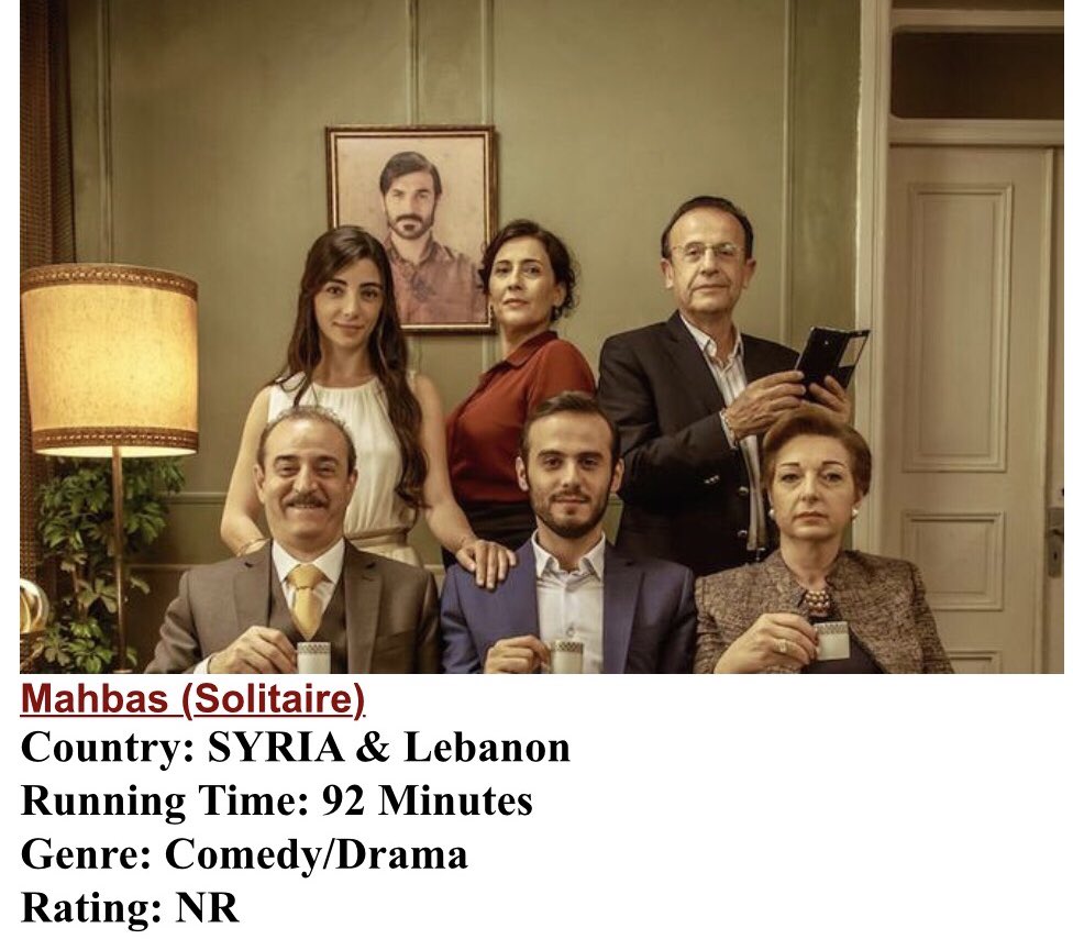 USTToledo's tweet photo. Getting ready to watch the #Mahbas film #محبس #toledowelcometlc #tiff https://t.co/Uij5BHFy6p