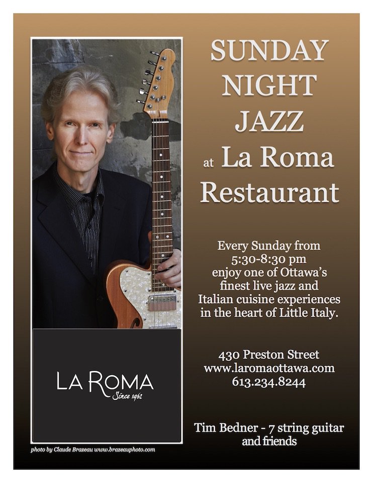 TimBedner's tweet image. #livemusic #Tonight @La_Roma_Ottawa #Jazz night @Preston_BIA #supportlocal @bytownsound @ottisntboring @LiveMusicOttawa @apt613 @HappeningOttawa @ottawabeat #supportlocalmusic #Ottawa #ottcity w/ @NormGlaude