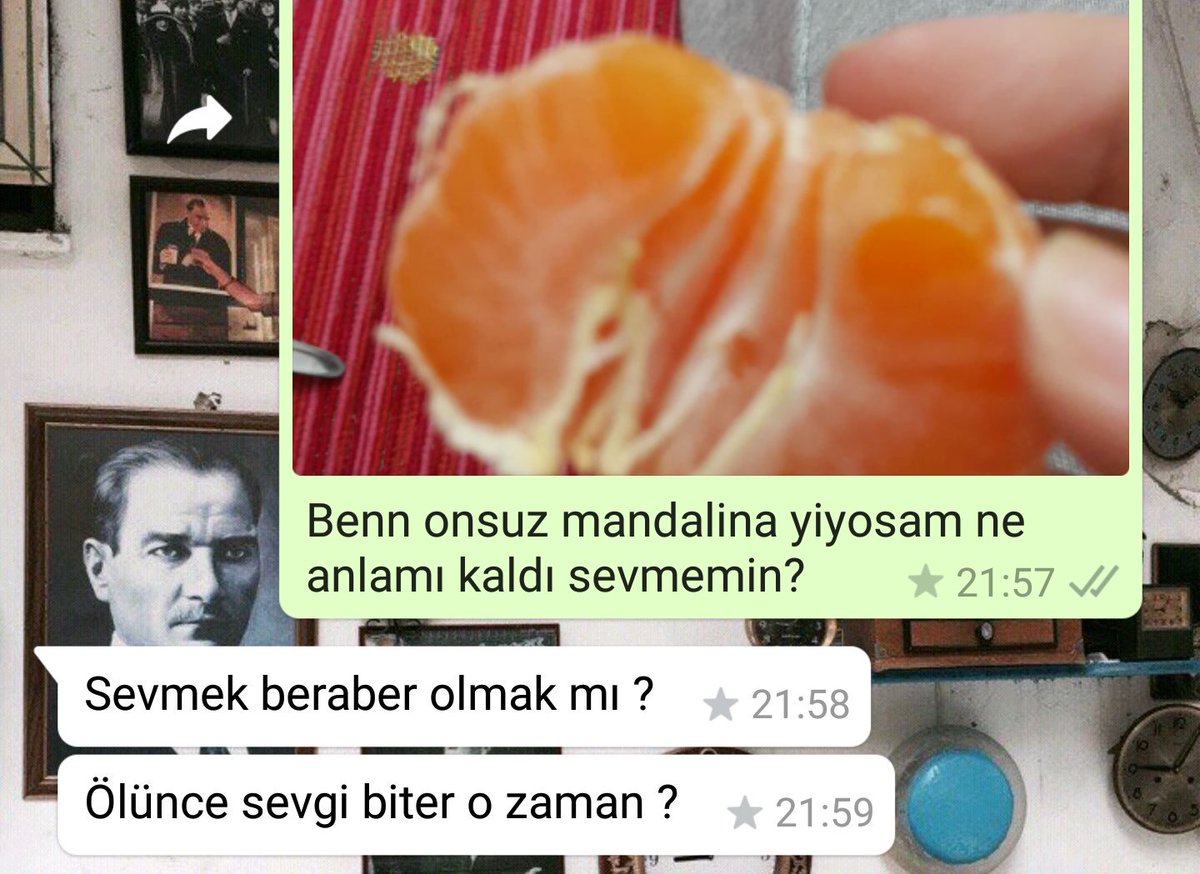 Sevmek beraber olmak mı he?!