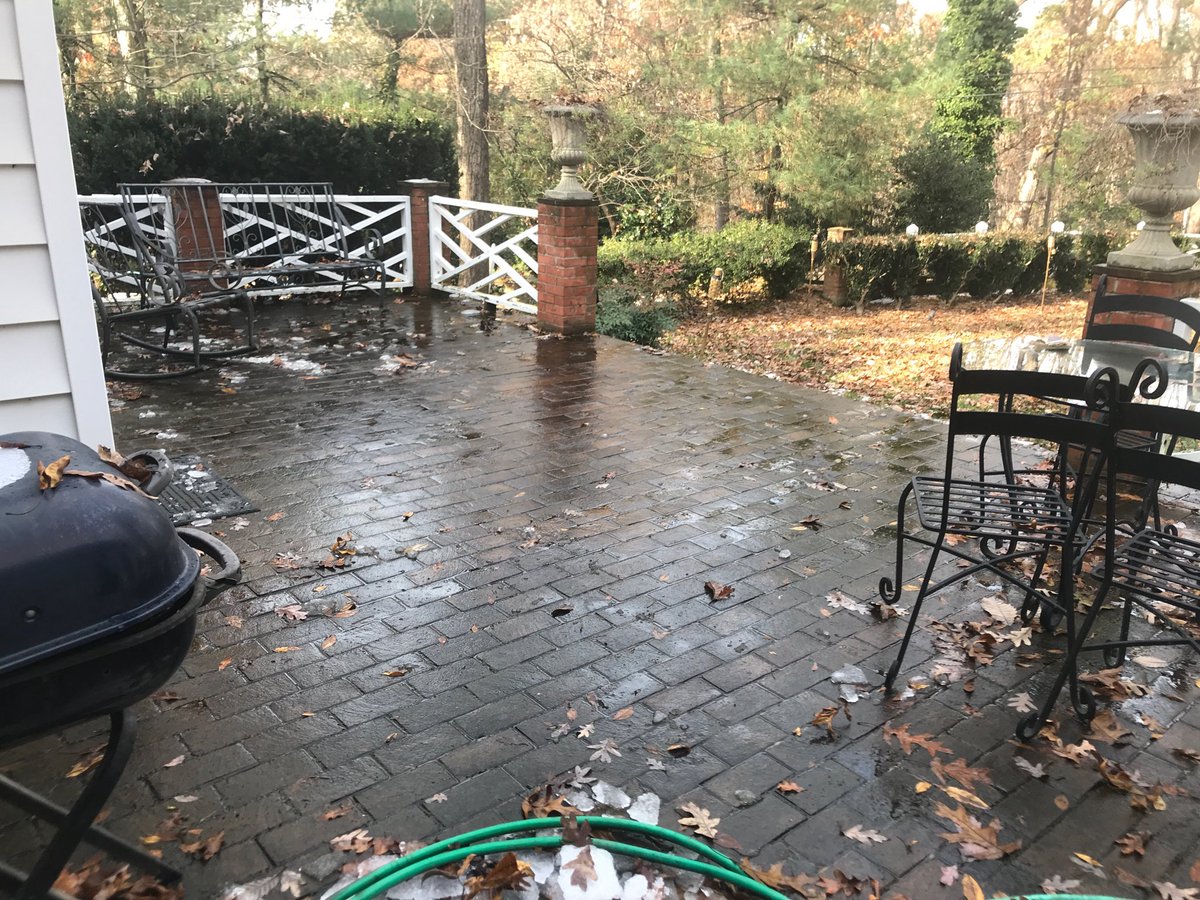 Nothing like coming back from an exhausting but energizing convention and finding 1 inch think ice on the back patio!  Thank goodness the sun is shining. I am feeling accomplished! Bring it on winter!